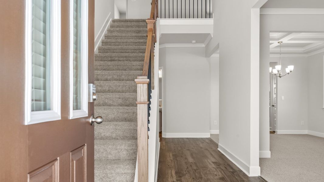 Representative unfurnished interior of a home built from the Packard by D.R. Horton in Evergreen Crossing, Locust Grove (Image 16).