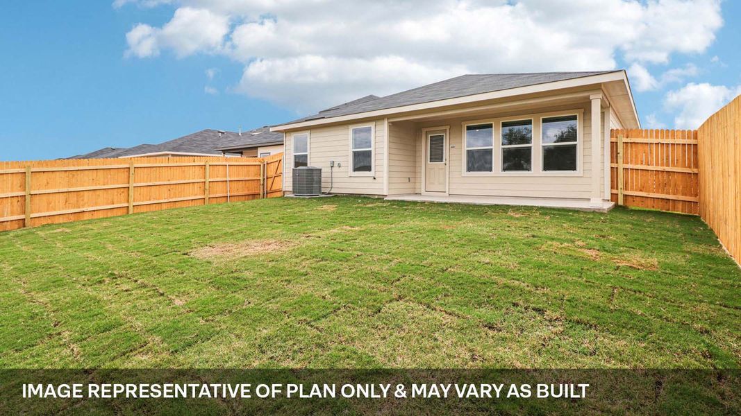 Exterior details and patio area of a home in Valverde, Bastrop (Image 17). Exterior details and patio area of a home in Valverde, Bastrop (Image 17).
