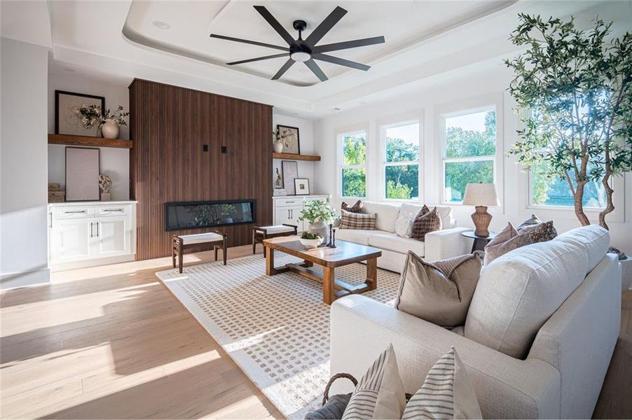 Furnished interior view inside a new home in , Lawrenceville (Image 47).