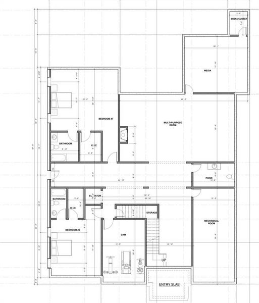 2D floor plan layout of this home in , Alpharetta, GA (Image 3).