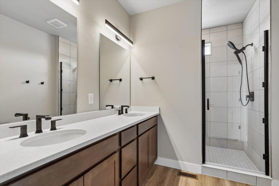 Furnished interior view inside a new home in Pony Park, Colorado Springs (Image 10).