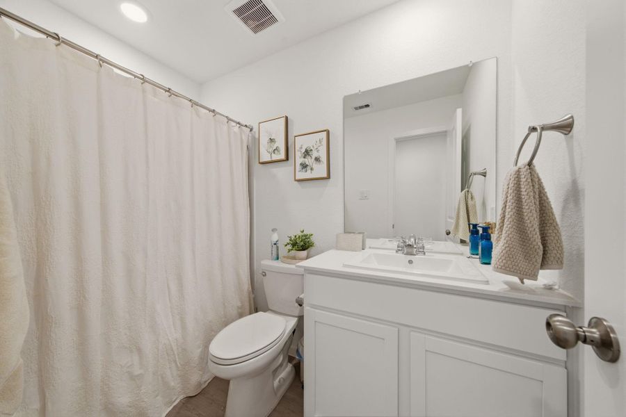 Furnished interior view inside a new home in , Hockley (Image 17).