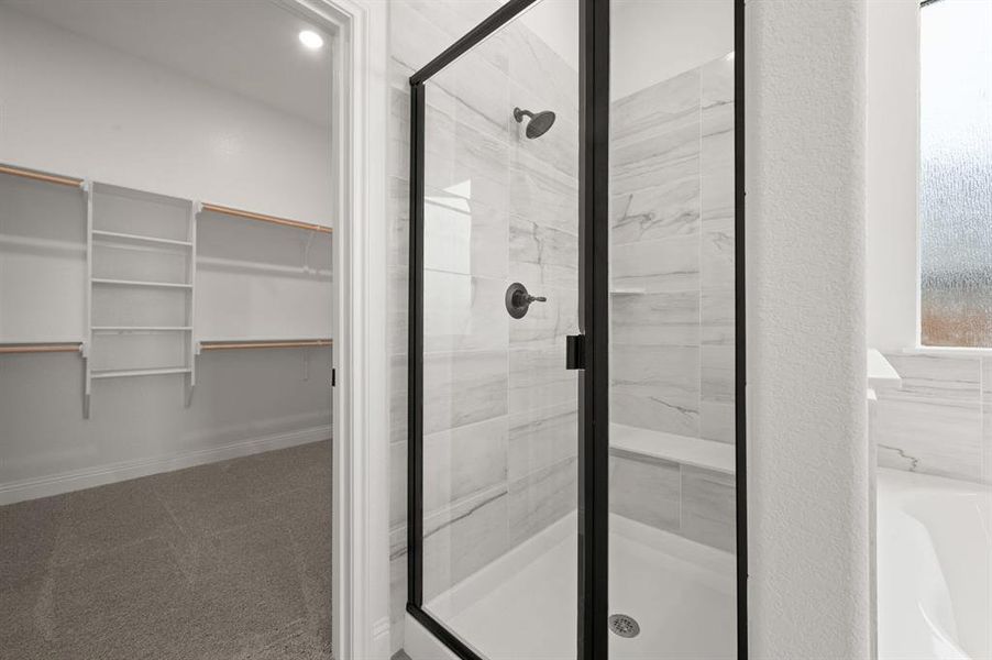 Furnished interior view inside a new home in Coyote Crossing, Godley (Image 10).