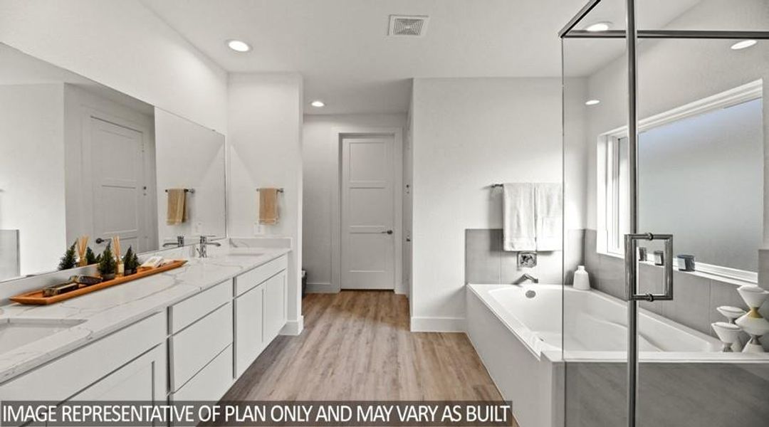 Furnished interior view inside a new home in River Ranch Estates, Dayton (Image 9).