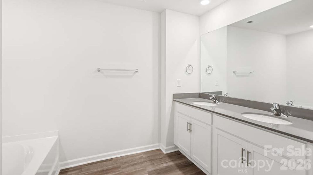 Furnished interior view inside a new home in Wallace Springs, Statesville (Image 12).