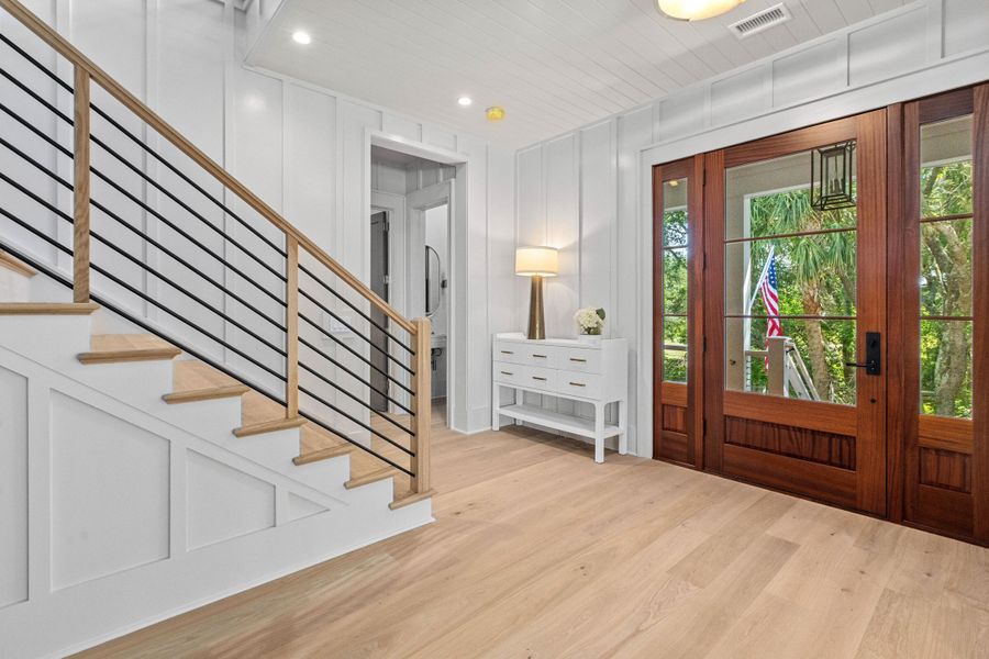 Spacious, unfurnished interior of a new home in , Sullivan's Island (Image 24). Spacious, unfurnished interior of a new home in , Sullivan's Island (Image 24).