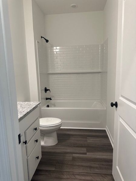Furnished interior view inside a new home in Providence Station at Trolley Run, Aiken (Image 8).