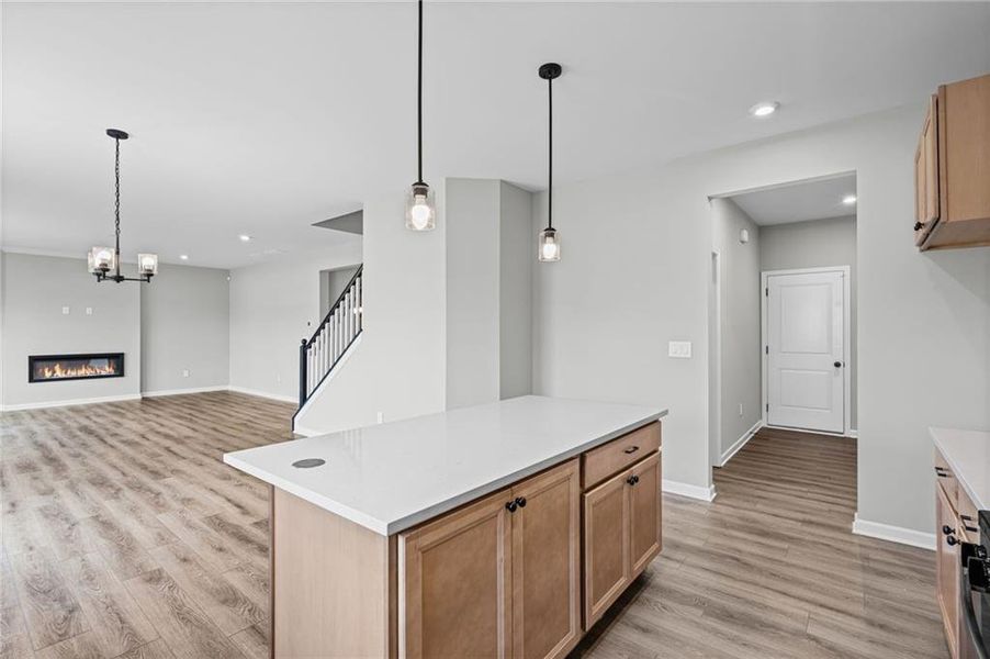 Furnished interior view inside a new home in Twin Lakes, Hoschton (Image 6).