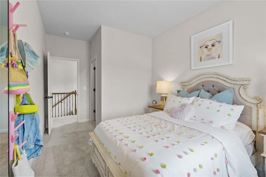 Furnished interior view inside a new home in Summerfield Place, Carrollton (Image 35). Furnished interior view inside a new home in Summerfield Place, Carrollton (Image 35).