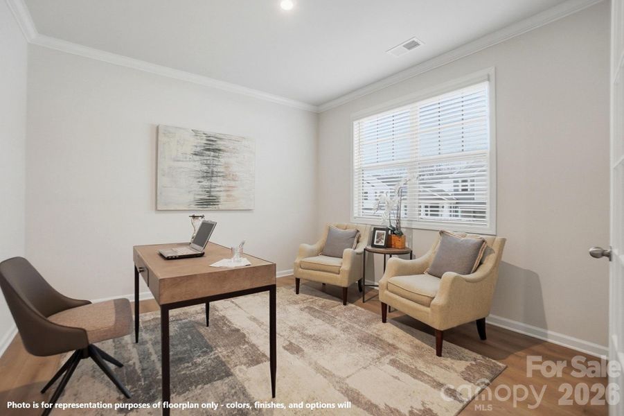 Photo is for representation purposes of floorplan only - colors, finishes, and options will vary