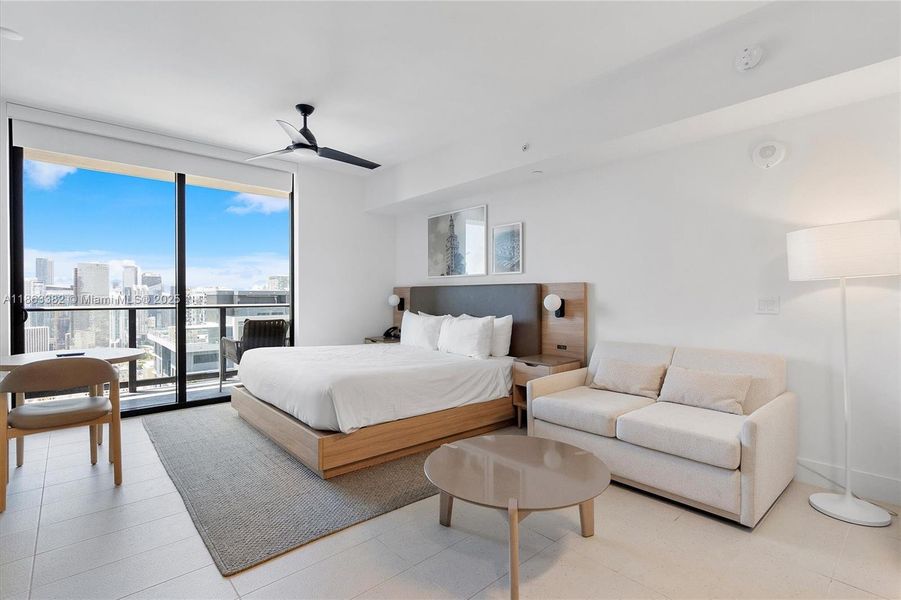 Furnished interior view inside a new home in Natiivo Miami, Miami (Image 12).