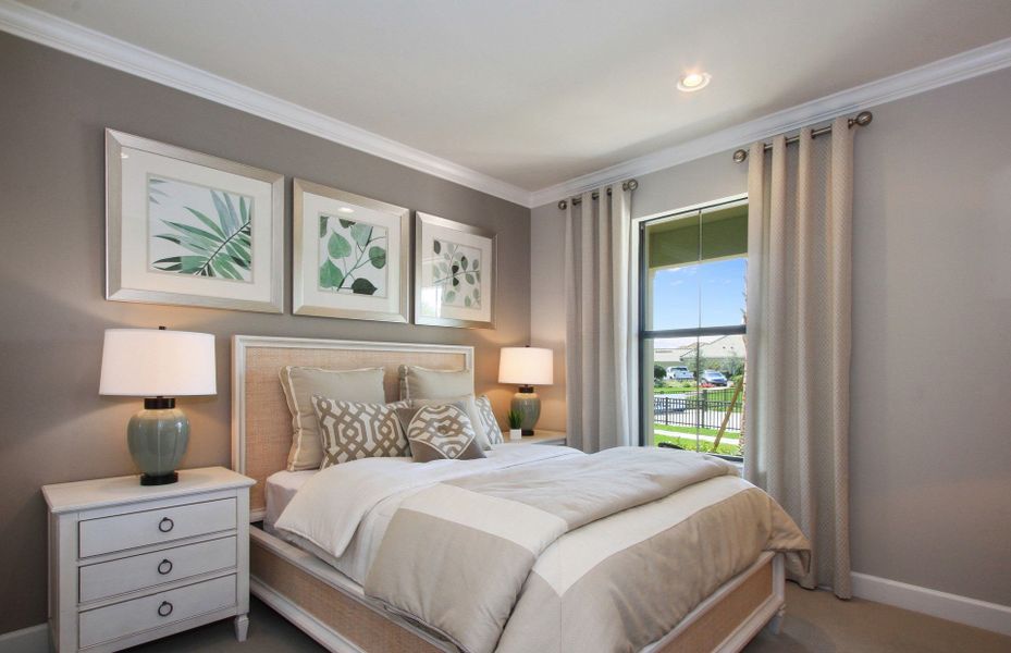 Representative furnished interior of a home built from the Bridgestone by Pulte Homes in Long Savanna, Charleston (Image 6).