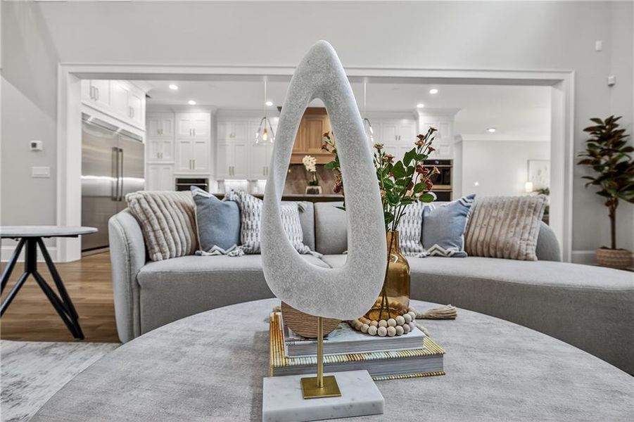 Furnished interior view inside a new home in , Newnan (Image 16).