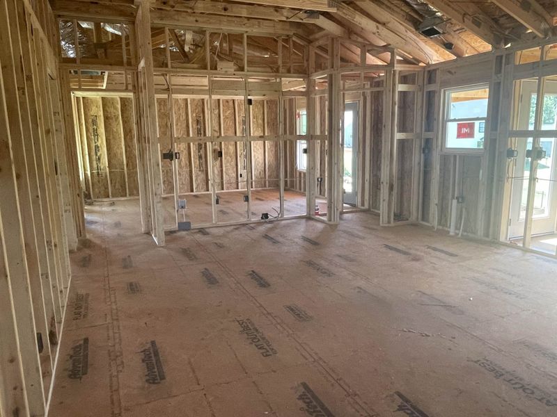 In-progress construction of a new home in Ballentine Ridge, Lyman, SC (Image 27). In-progress construction of a new home in Ballentine Ridge, Lyman, SC (Image 27).