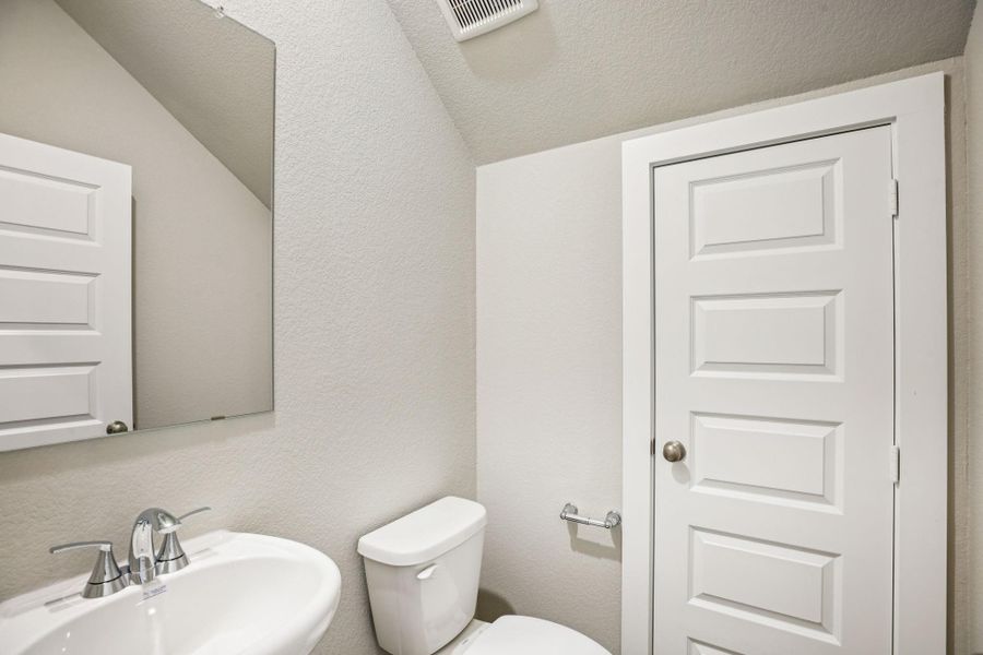 Furnished interior view inside a new home in Spring Brook Village - City Series, Houston (Image 6).