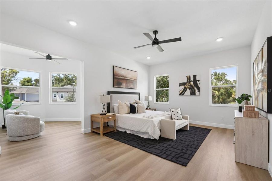 Furnished interior view inside a new home in , Tampa (Image 54).