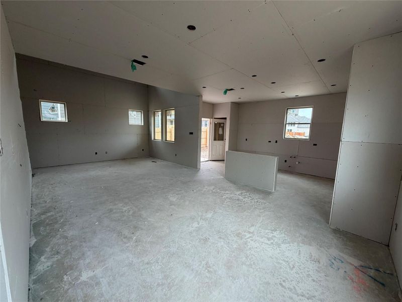 In-progress construction of a new home in Lariat, Liberty Hill, TX (Image 16).