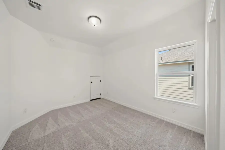 Secondary bedroom. Sample product photo. Actual exterior and interior selections may vary by homesite. Photo may be virtually staged. Secondary bedroom. Sample product photo. Actual exterior and interior selections may vary by homesite. Photo may be virtually staged.