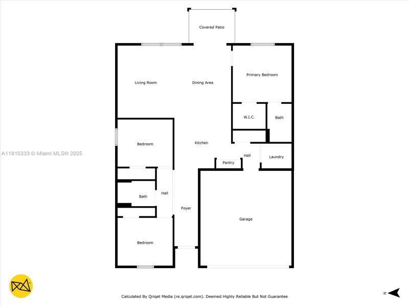 2D floor plan layout of this home in , Labelle, FL (Image 3).