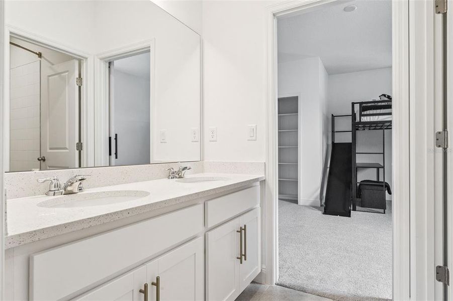 Furnished interior view inside a new home in , St. Cloud (Image 45).
