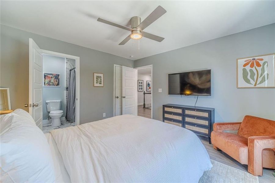 Furnished interior view inside a new home in , Snellville (Image 45).