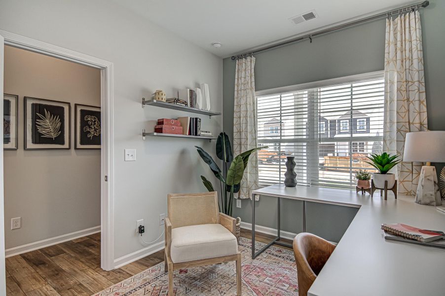 Furnished interior view inside a new home in , Summerville (Image 18).