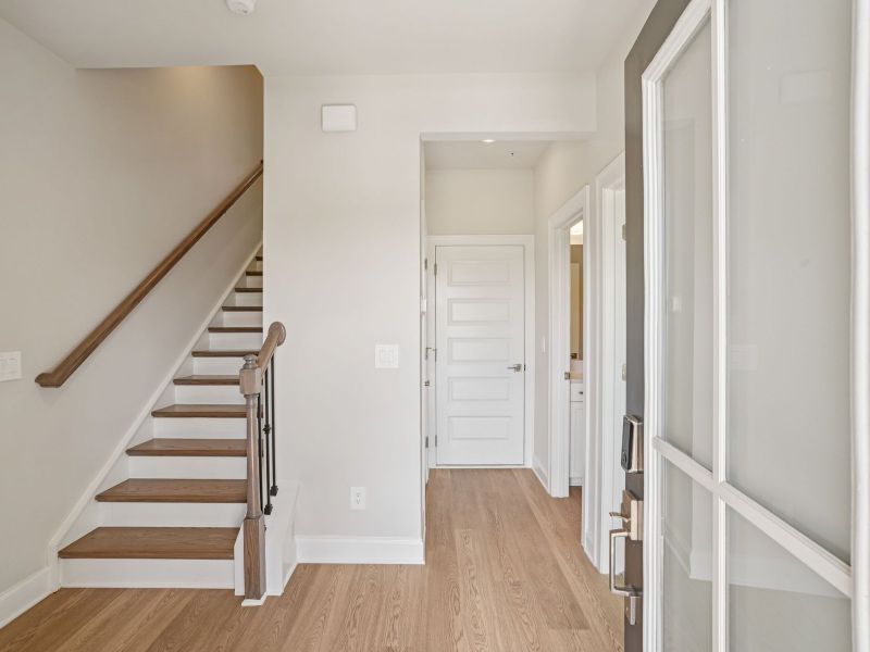 Spacious, unfurnished interior of a new home in Hemingway - Highland Series, Cumming (Image 11).