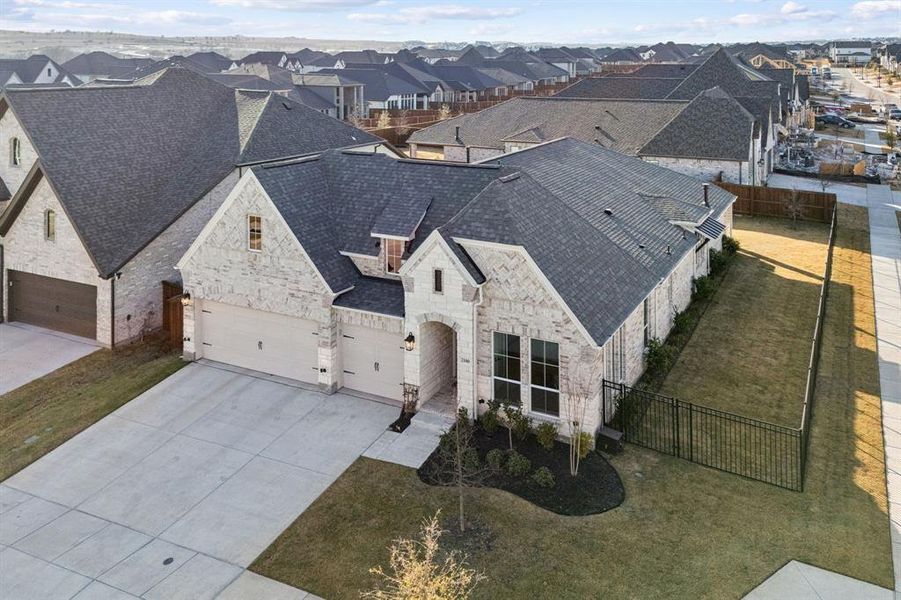 Front exterior of a new home in , Fort Worth, TX, highlighting curb appeal (Image 20).