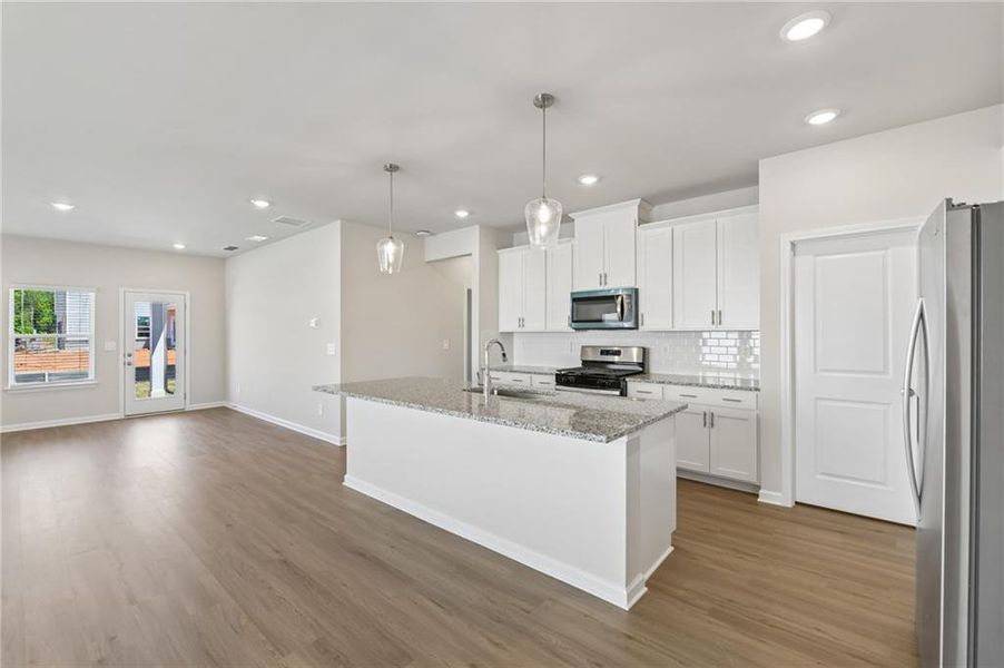 Furnished interior view inside a new home in Martin Springs - Reserve Series, Lawrenceville (Image 18). Furnished interior view inside a new home in Martin Springs - Reserve Series, Lawrenceville (Image 18).