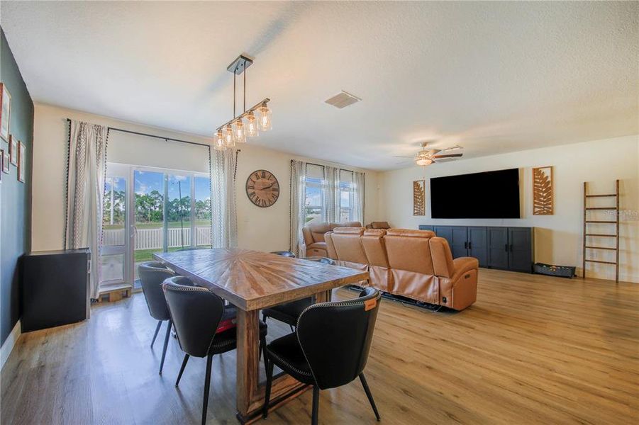 Furnished interior view inside a new home in Wind Meadows South, Bartow (Image 8).