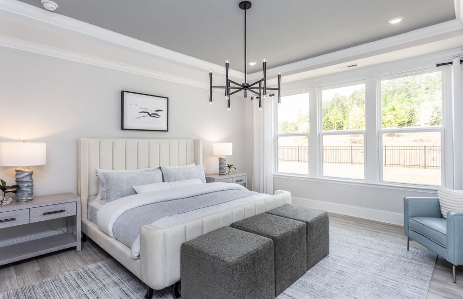 Representative furnished interior of a home built from the Renown by Del Webb in Del Webb at Chatham Park, Pittsboro (Image 12).