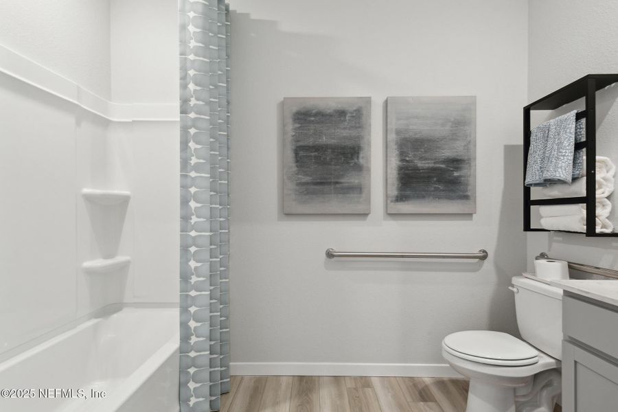 Furnished interior view inside a new home in Magnolia Series at Seminole Palms, Palm Coast (Image 8).