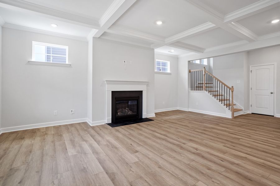 Spacious, unfurnished interior of a new home in Sweetbrier, Durham (Image 21). Spacious, unfurnished interior of a new home in Sweetbrier, Durham (Image 21).