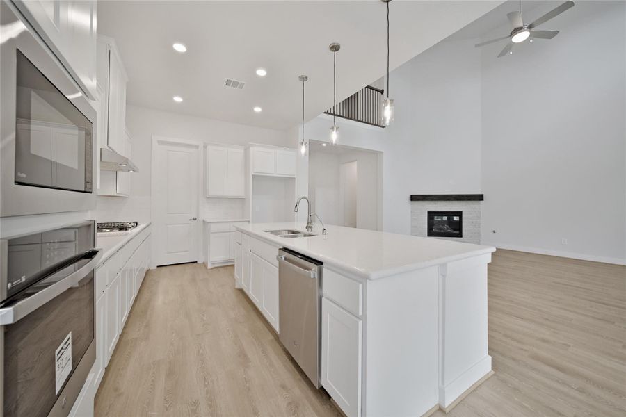 Furnished interior view inside a new home in , Tomball (Image 5). Furnished interior view inside a new home in , Tomball (Image 5).