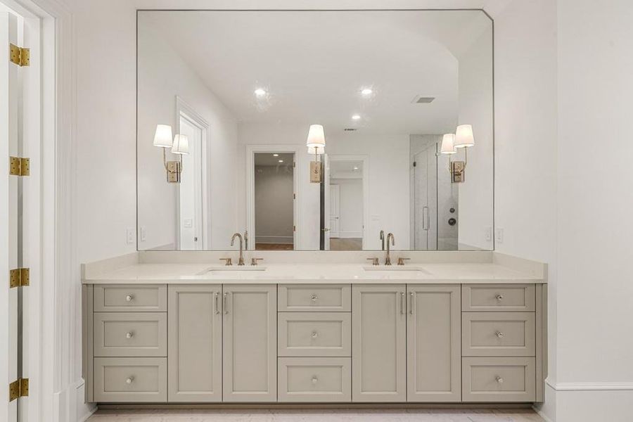 Furnished interior view inside a new home in , Milton (Image 10).