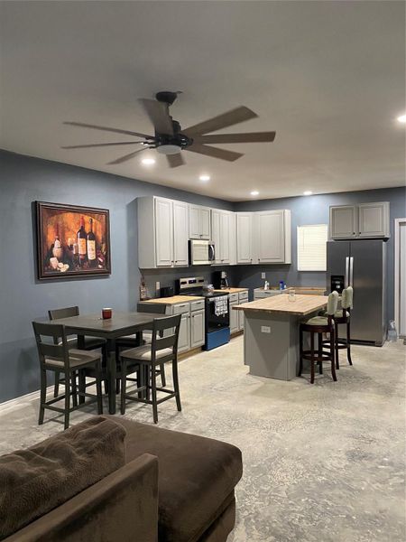 Furnished interior view inside a new home in , Broaddus (Image 3).