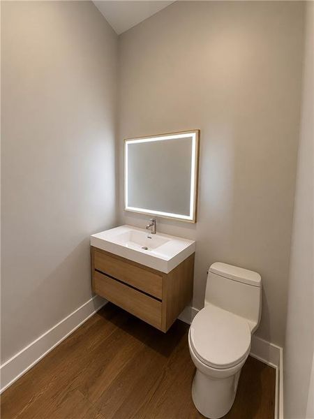 Furnished interior view inside a new home in , Atlanta (Image 8).