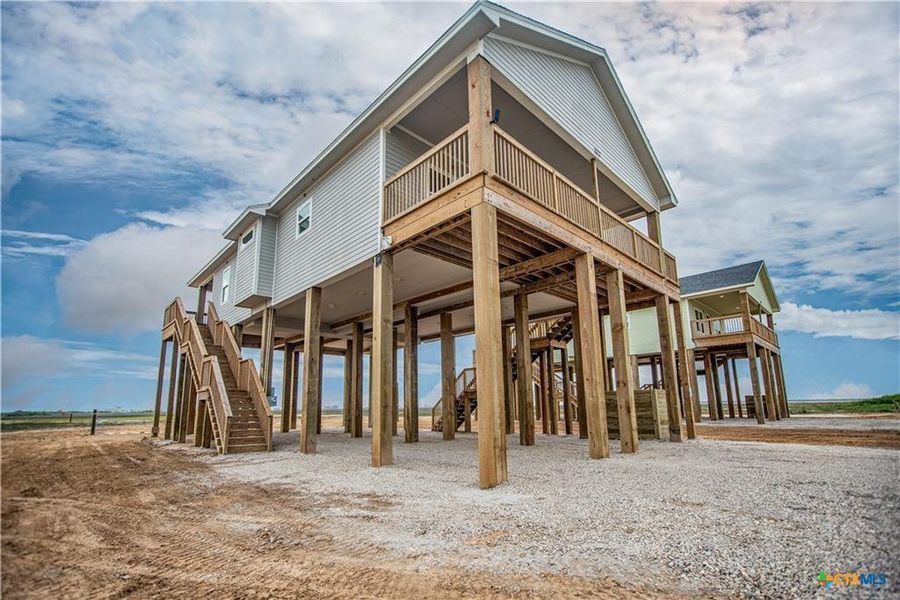 In-progress construction of a new home in , Port Lavaca, TX (Image 33).