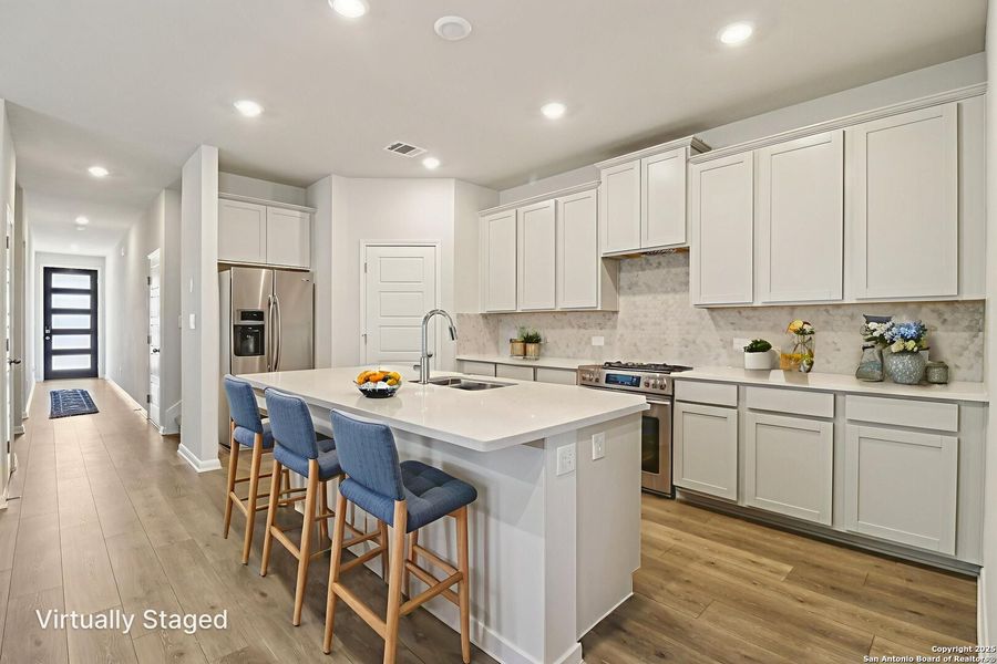 Furnished interior view inside a new home in Arcadia Ridge - Premier Series, San Antonio (Image 16).