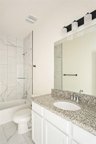 Furnished interior view inside a new home in , Temple (Image 5).