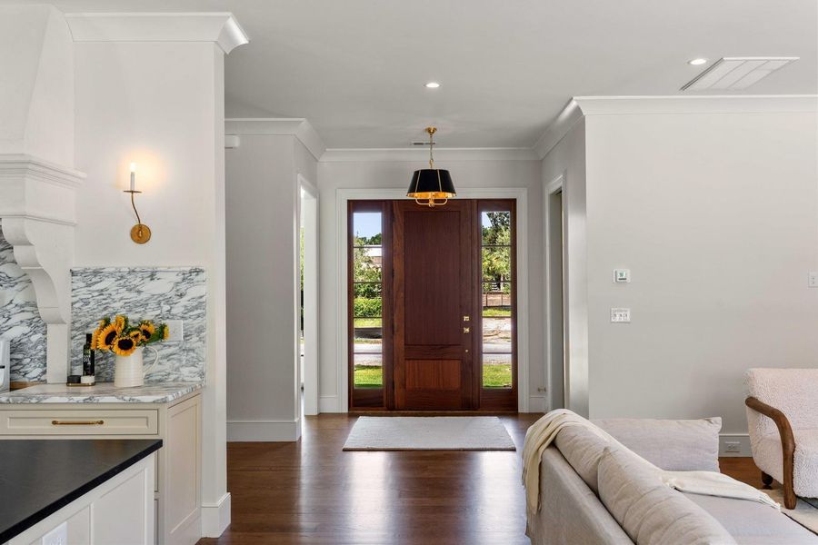Furnished interior view inside a new home in , Mount Pleasant (Image 12).