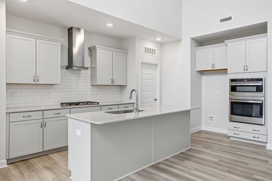 Furnished interior view inside a new home in Ovation at Sweetbrier, Durham (Image 10).