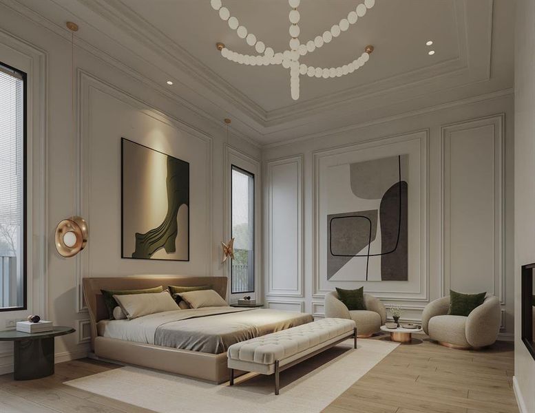 Furnished interior view inside a new home in , Southlake (Image 12). Furnished interior view inside a new home in , Southlake (Image 12).