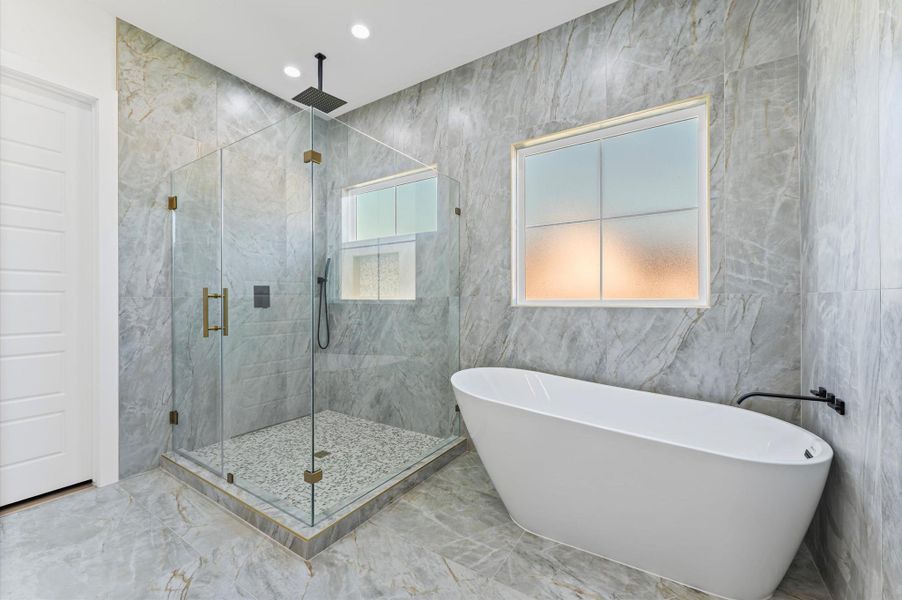 Furnished interior view inside a new home in , Conroe (Image 16).