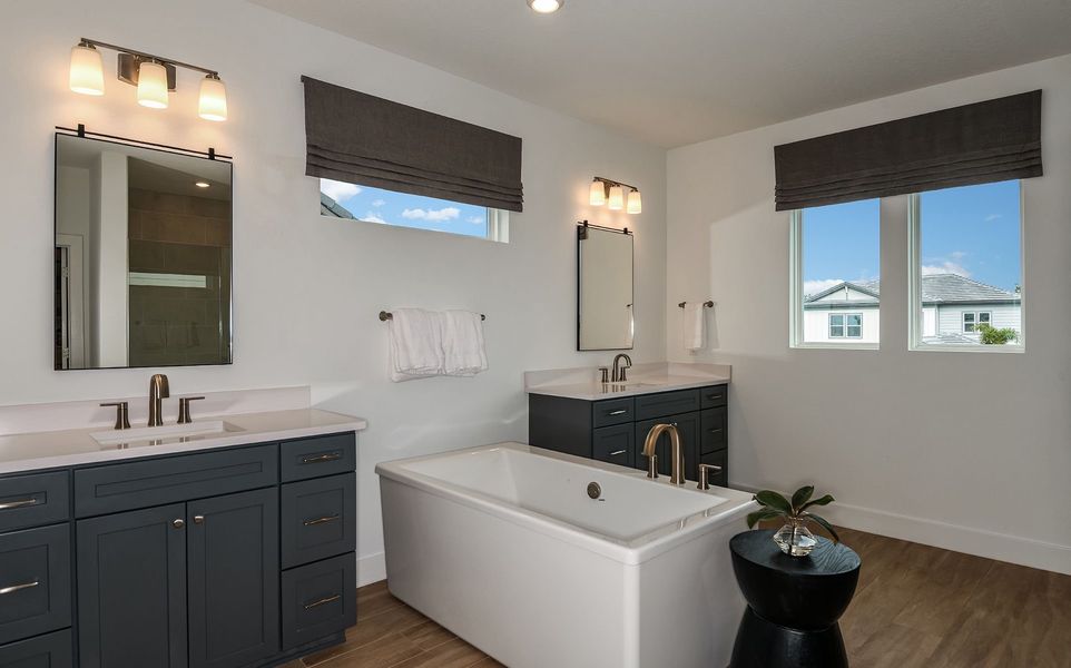 Furnished interior view inside a new home in Two Rivers, Zephyrhills (Image 17).