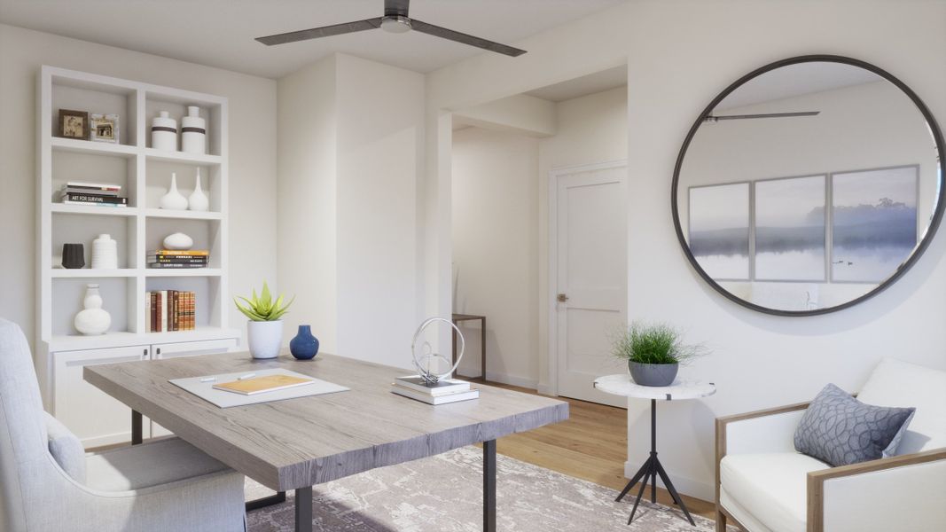 Representative furnished interior of a home built from the Twilight by Risewell Homes in Elara at Moonlight, Maricopa (Image 5).