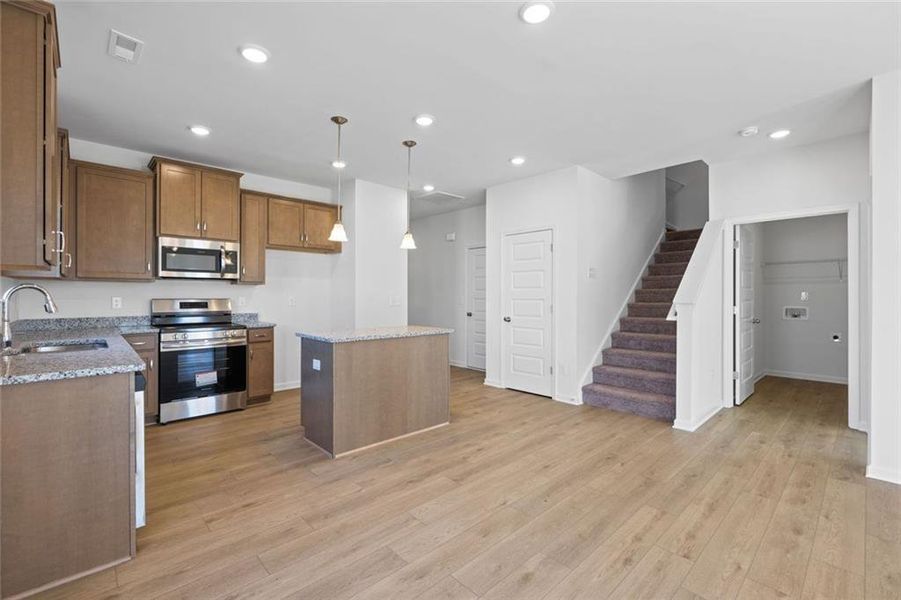 Furnished interior view inside a new home in Laurel Ridge, Rock Spring (Image 13).