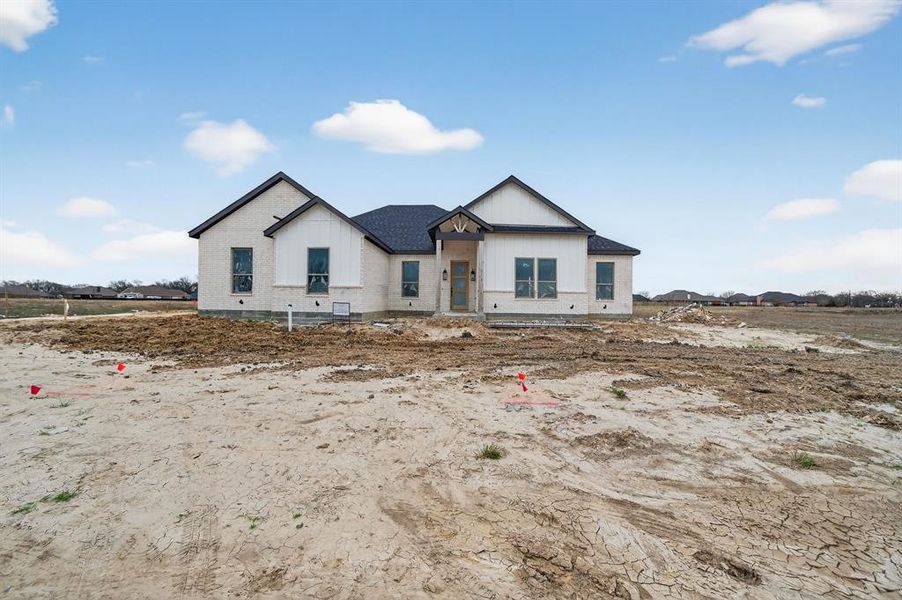 In-progress construction of a new home in , Lone Oak, TX (Image 28).