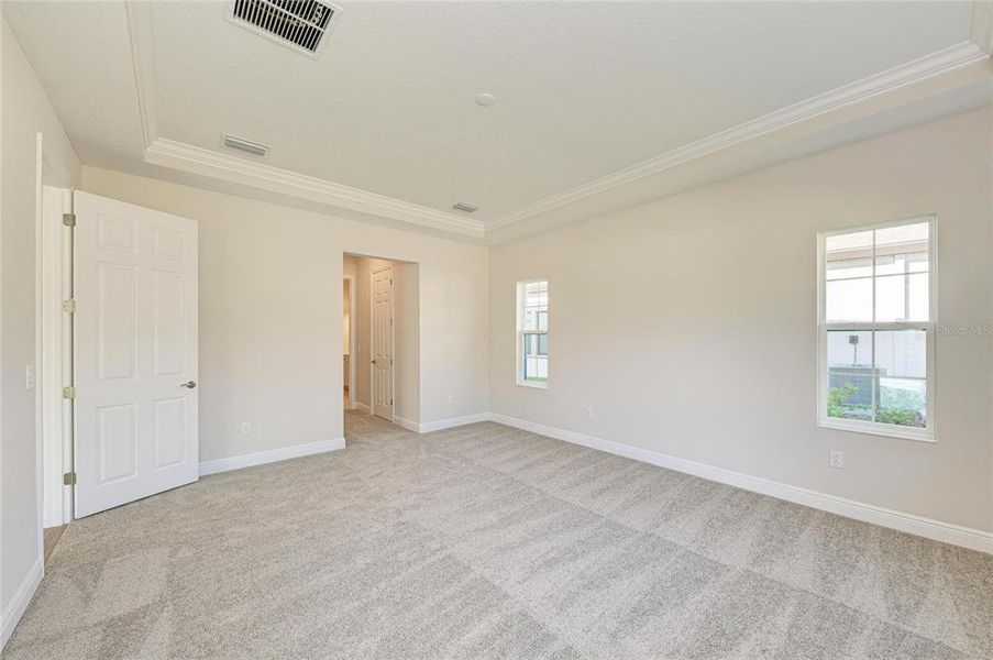 Spacious, unfurnished interior of a new home in Crosswind Point, Parrish (Image 19). Spacious, unfurnished interior of a new home in Crosswind Point, Parrish (Image 19).