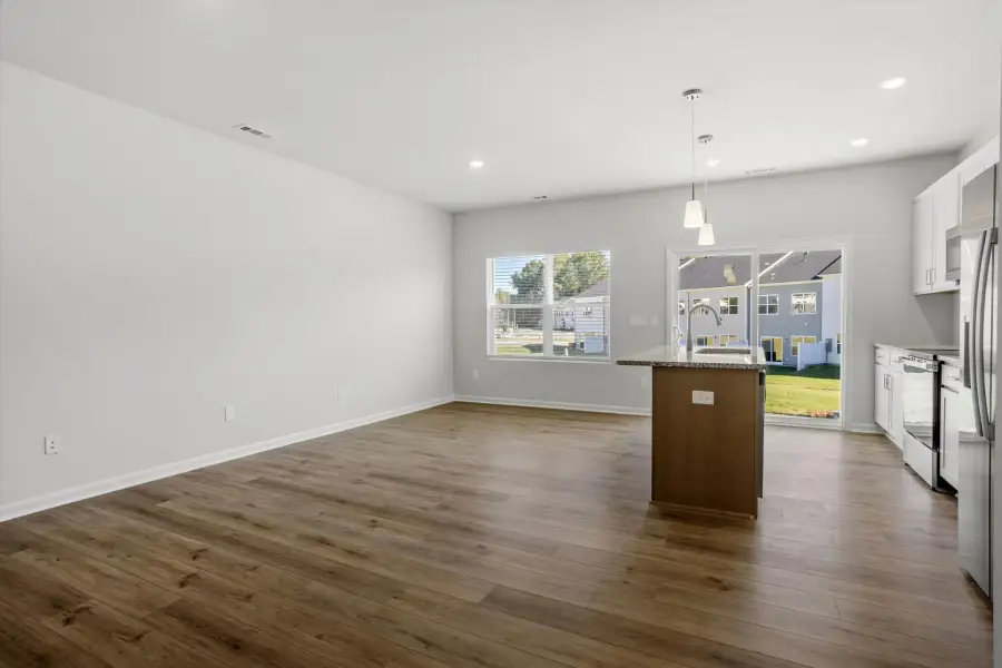 Spacious, unfurnished interior of a new home in West Main Townhomes, Sanford (Image 16). Spacious, unfurnished interior of a new home in West Main Townhomes, Sanford (Image 16).